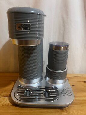 Mr. Coffee 4-in-1 Latte Lux Iced Hot Coffee Maker No Cup, No Scoop Built-In Milk